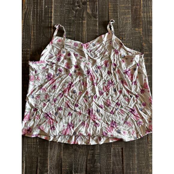 Jaclyn Intimates Floral 2-Piece Pajama Short Set 1X - Picture 8 of 8